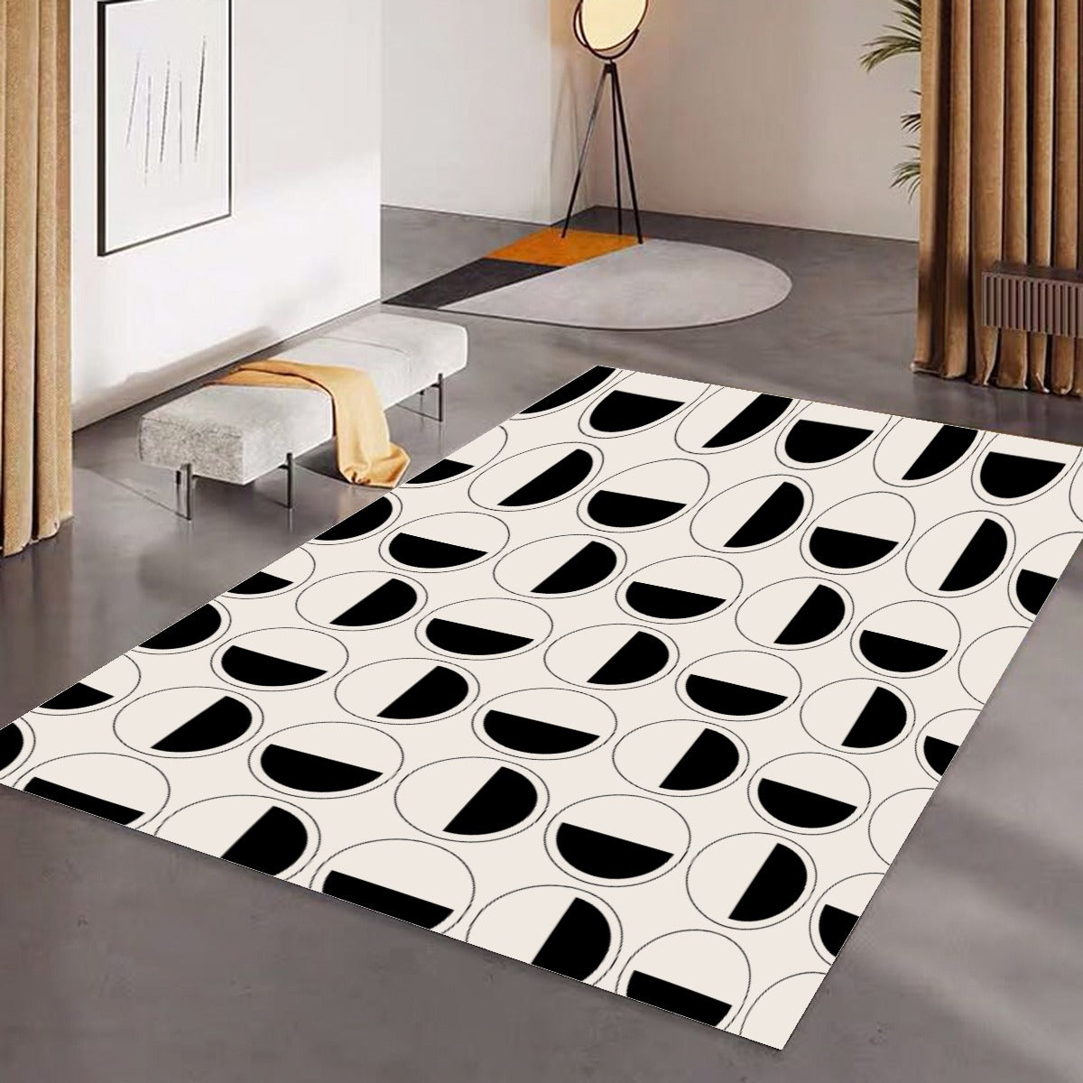 Foldable Rectangular Floor Mat