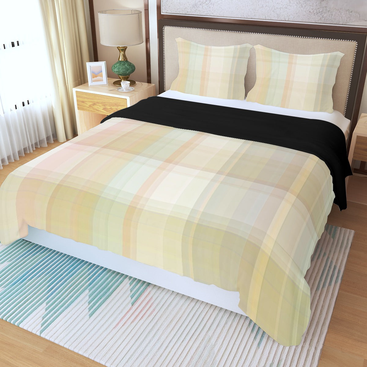 Three Piece Duvet Cover Set