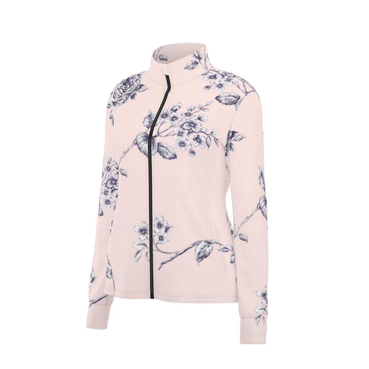 All-Over Print Women's Long Sleeve Thumbhole Jacket