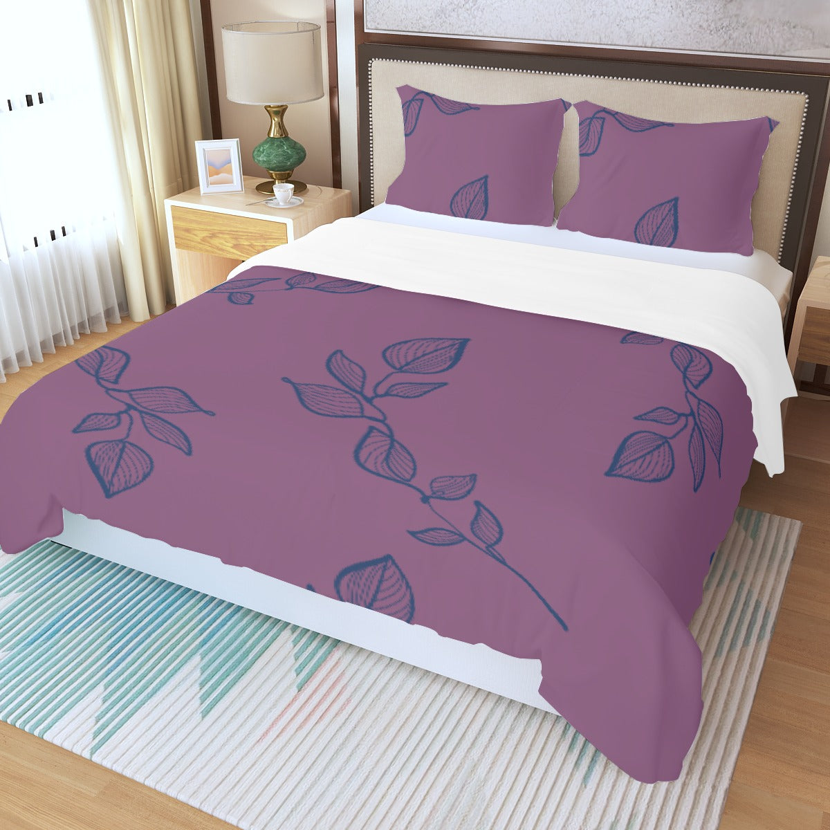 Three Piece Duvet Cover Set