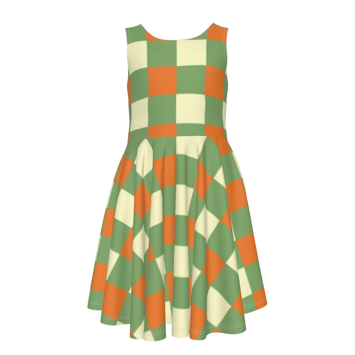 Kid's Sleeveless Vest Dress