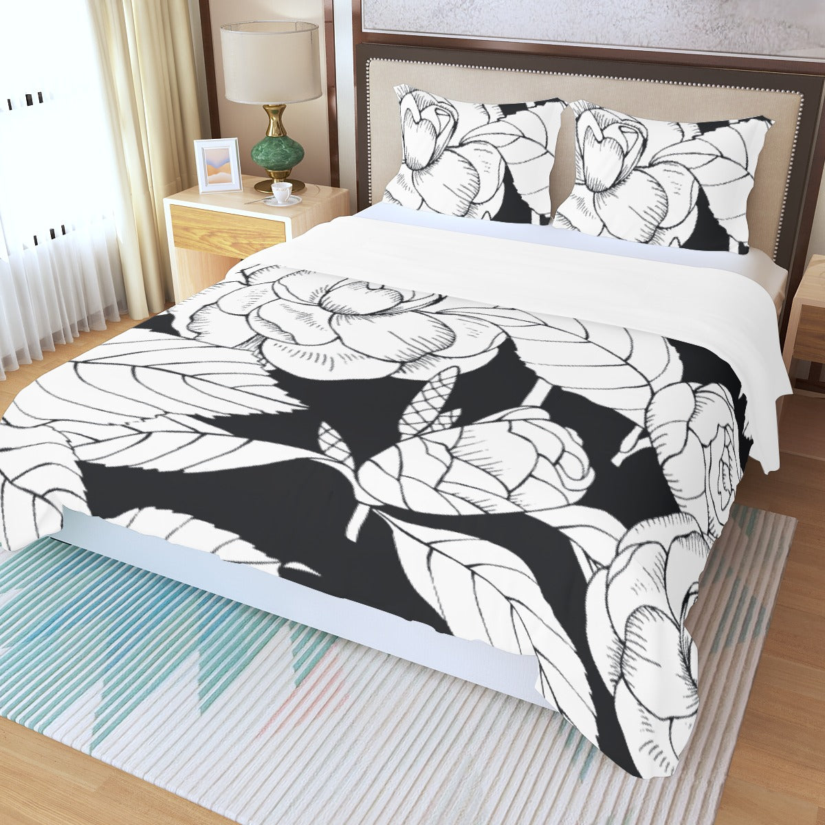 Three Piece Duvet Cover Set