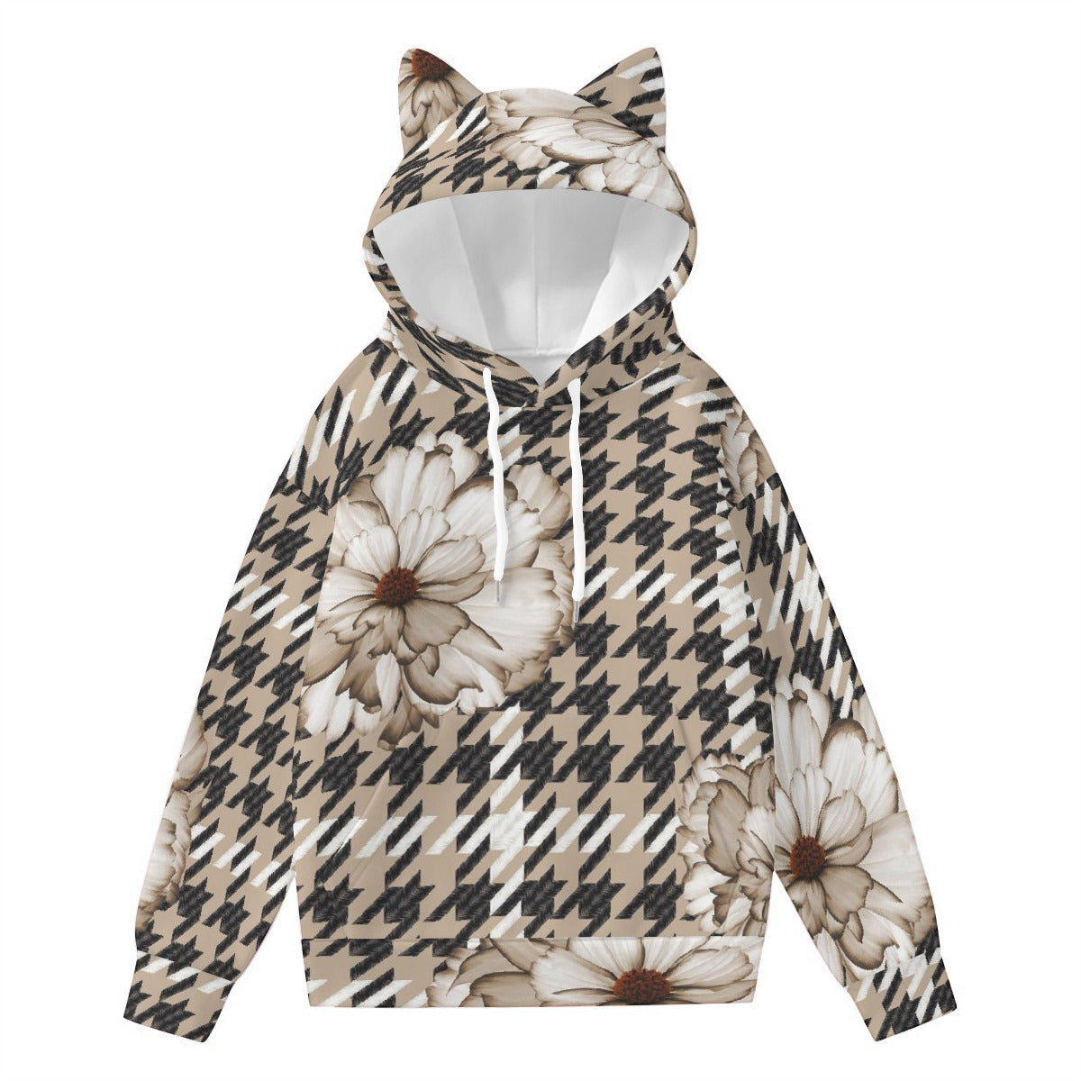 Women’s Hoodie With Decorative Ears