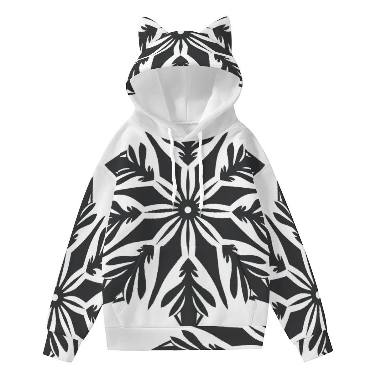 Women’s Hoodie With Decorative Ears