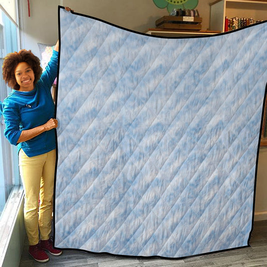 Lightweight & Breathable Quilt With Edge-wrapping Strips