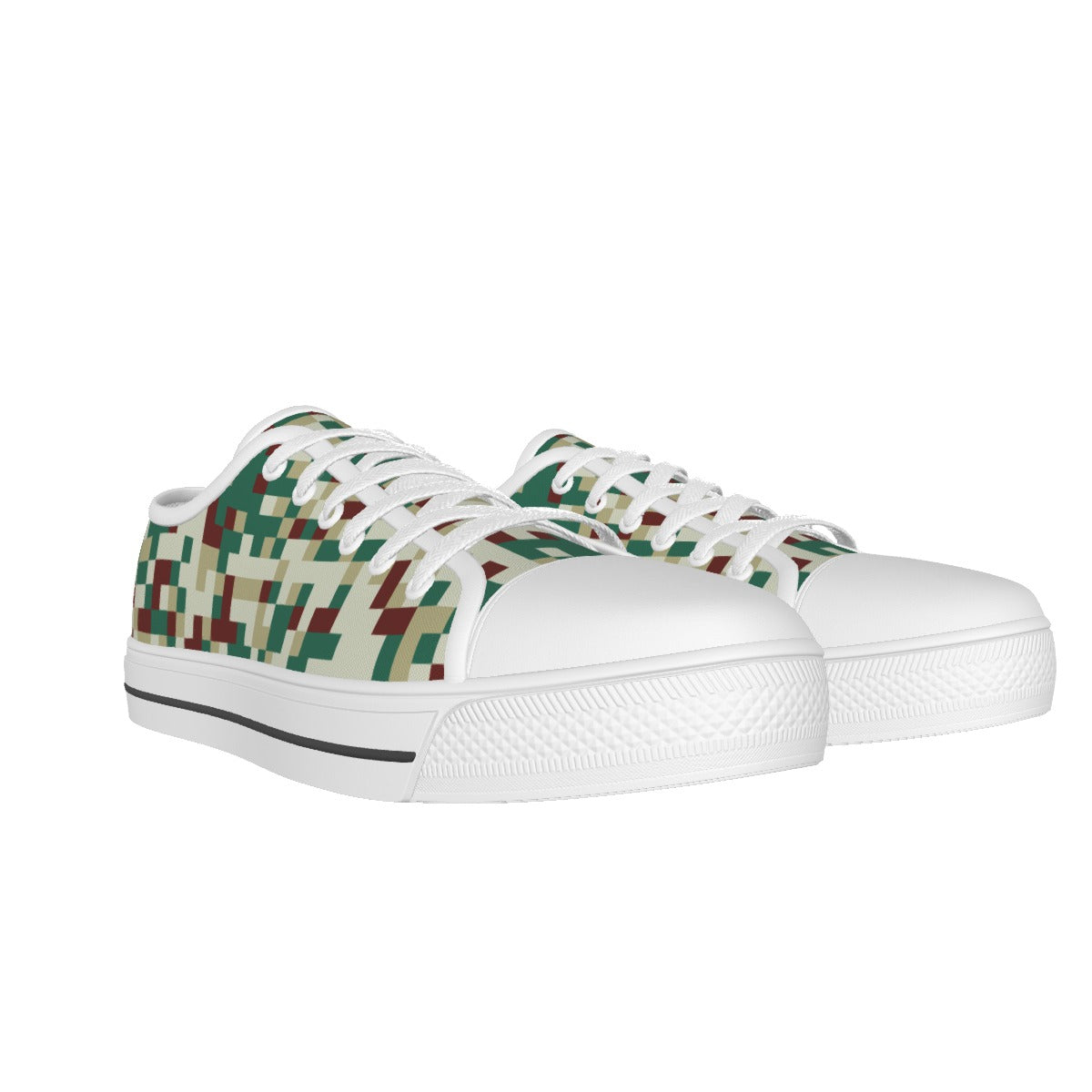 Women's White Sole Canvas Shoes