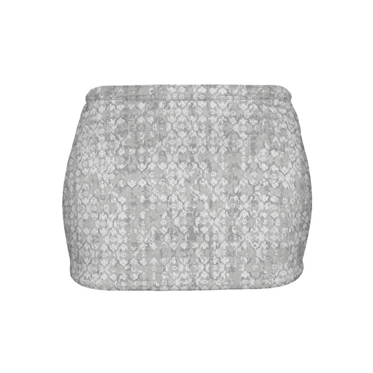 Women's Slinky Micro Mini Skirt