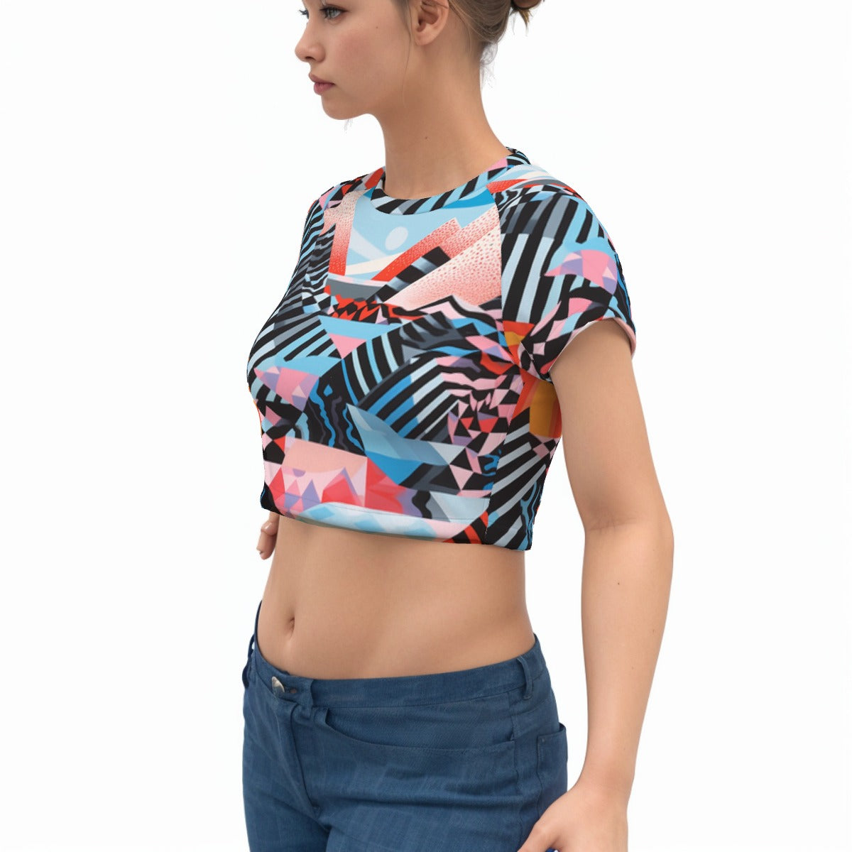 Raglan Cropped T-shirt