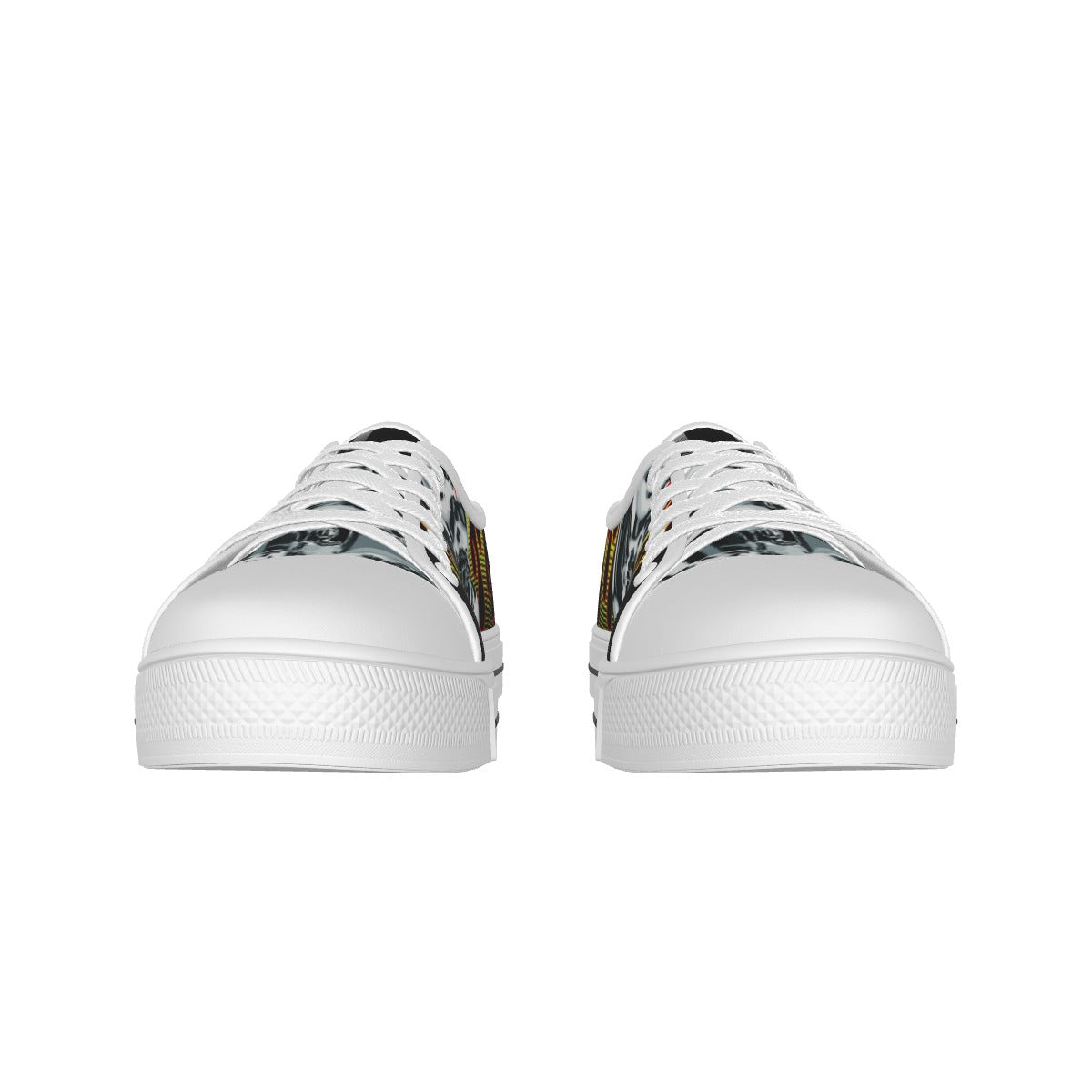 Women's White Sole Canvas Shoes