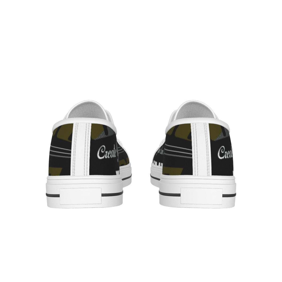 Women's White Sole Canvas Shoes