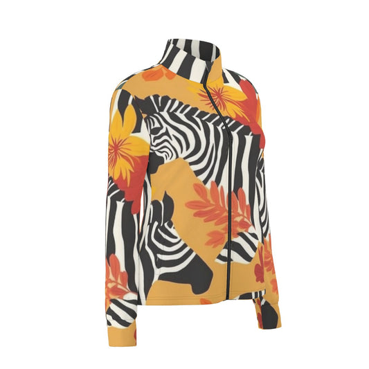 All-Over Print Women's Long Sleeve Thumbhole Jacket