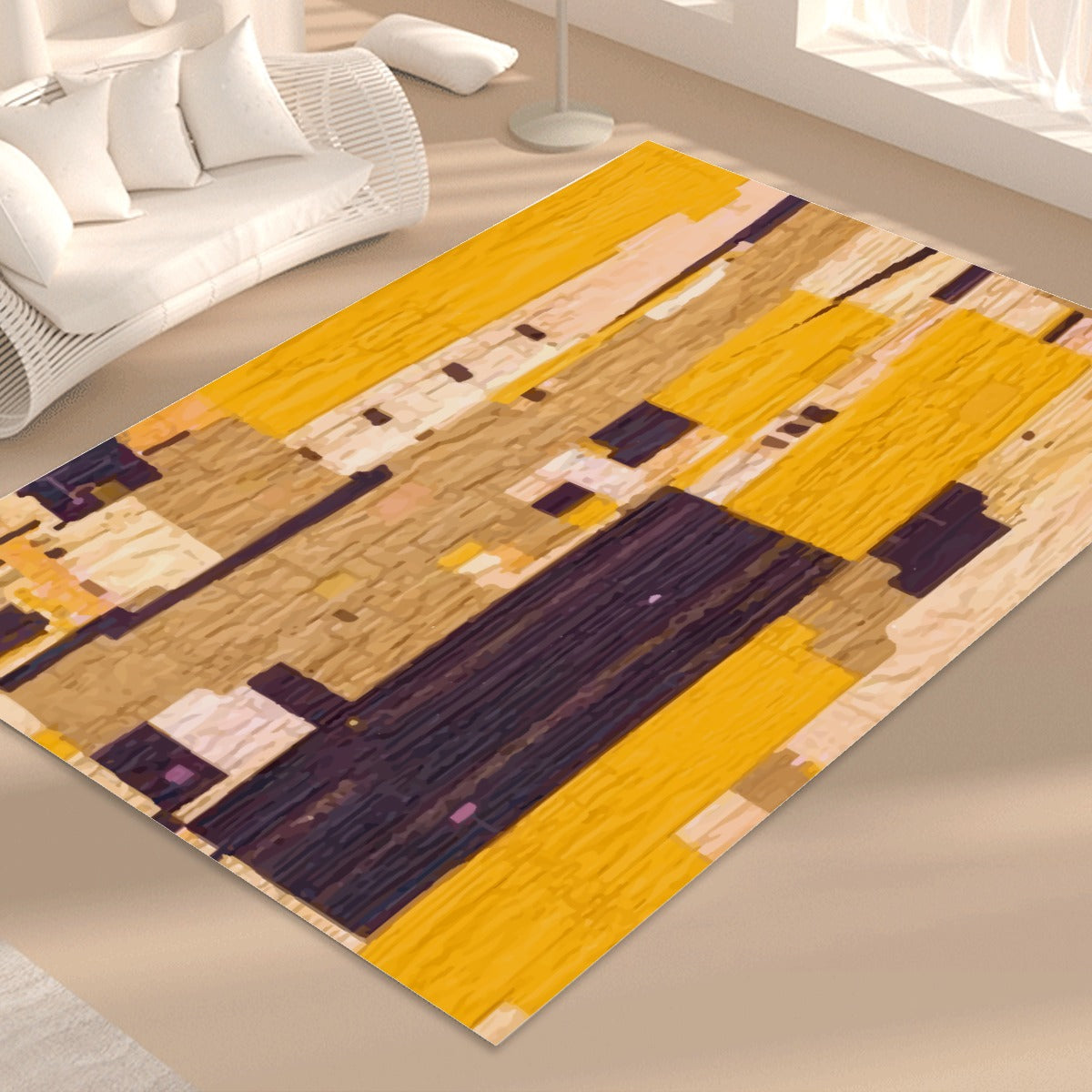 Foldable Rectangular Floor Mat