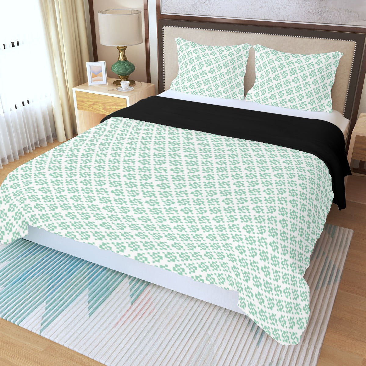 Three Piece Duvet Cover Set