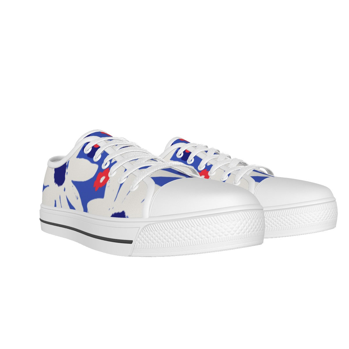 Women's White Sole Canvas Shoes