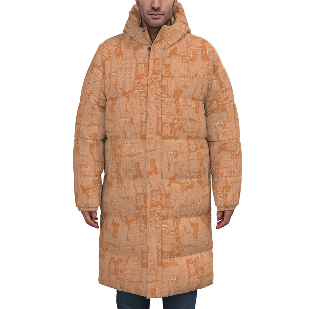 Unisex Long Down Jacket