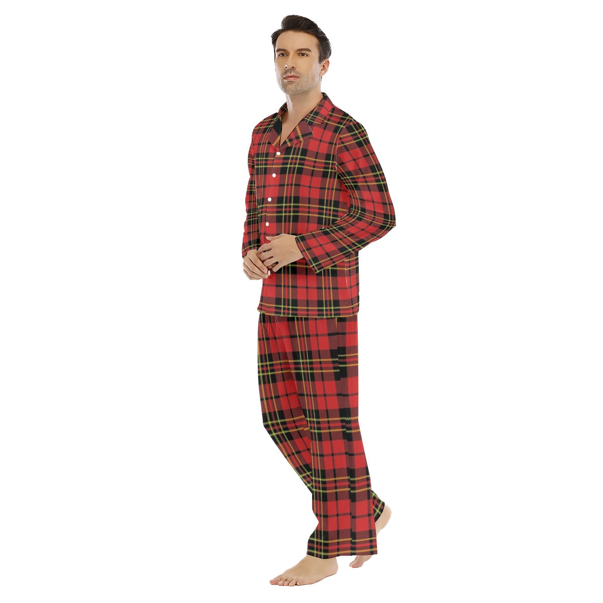 Men's Lapel Pajama Set