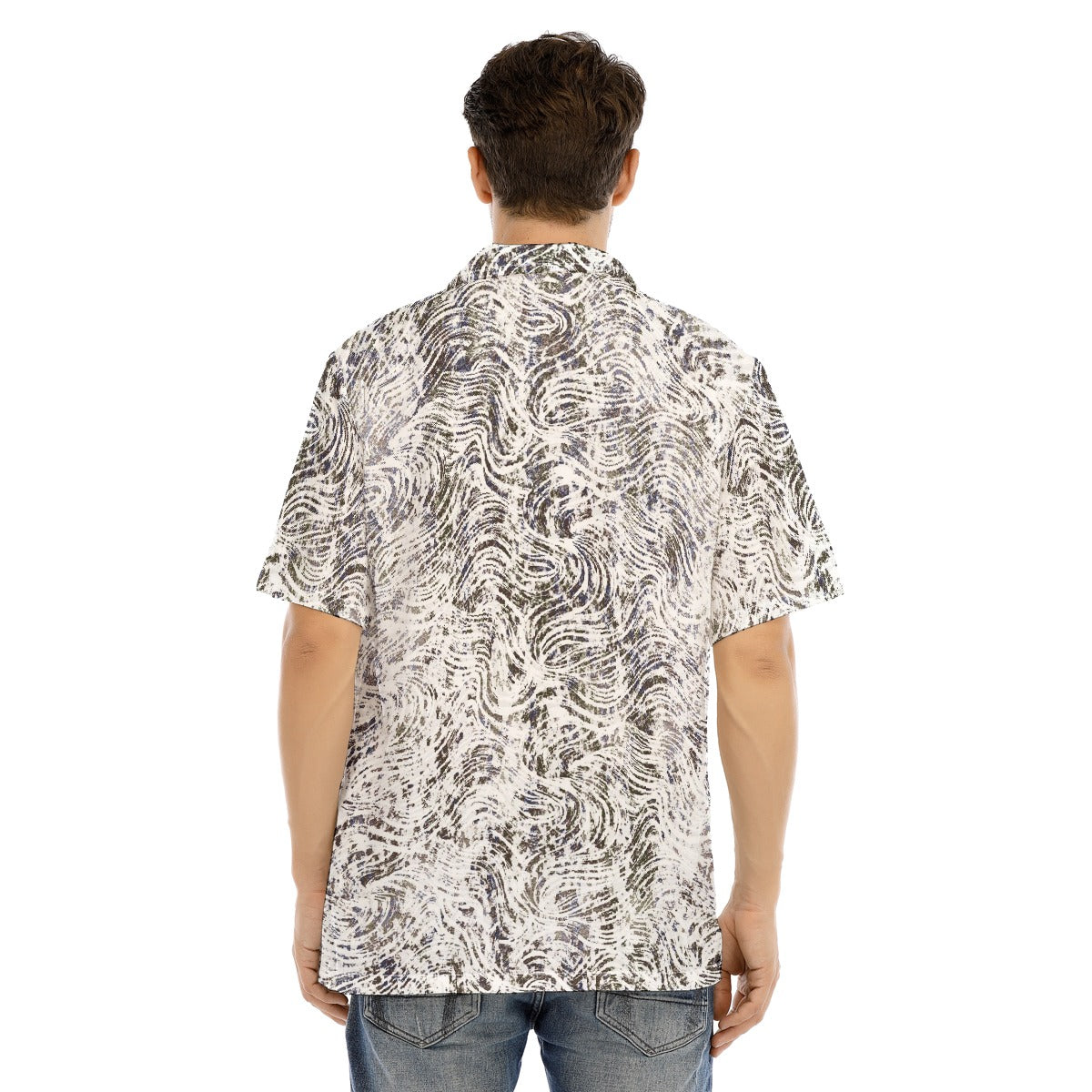 Hawaiian Shirt With Button Closure