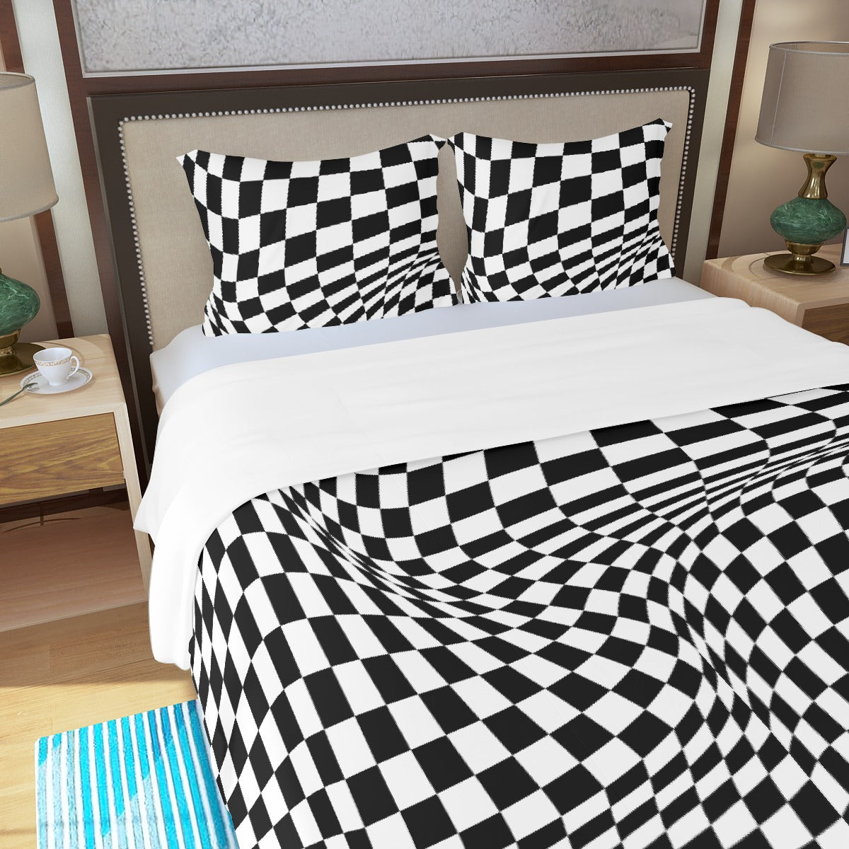 Three Piece Duvet Cover Set