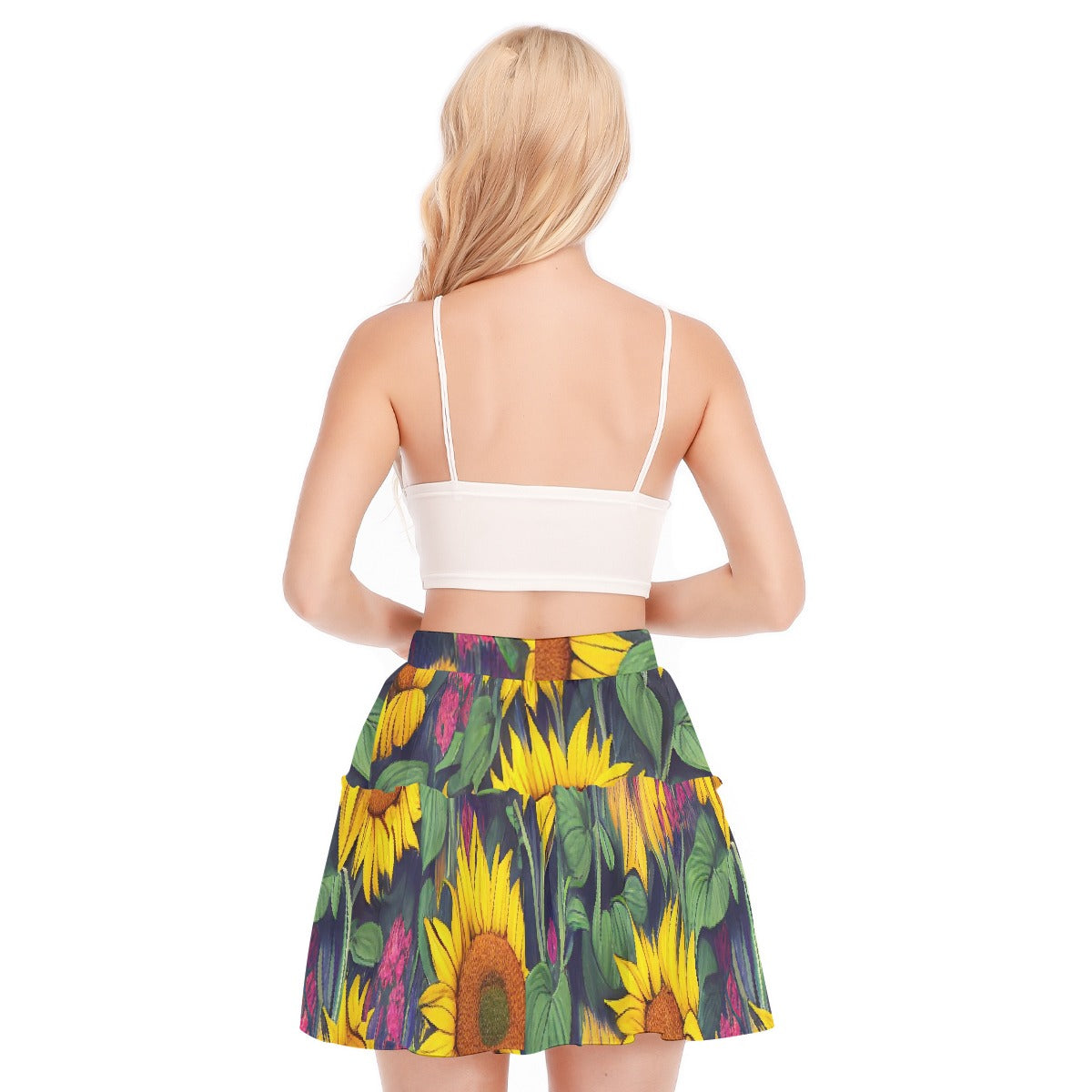 Women's Ruffled Mini Skirt