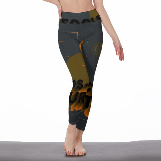 High Waist Leggings | Side Stitch Closure