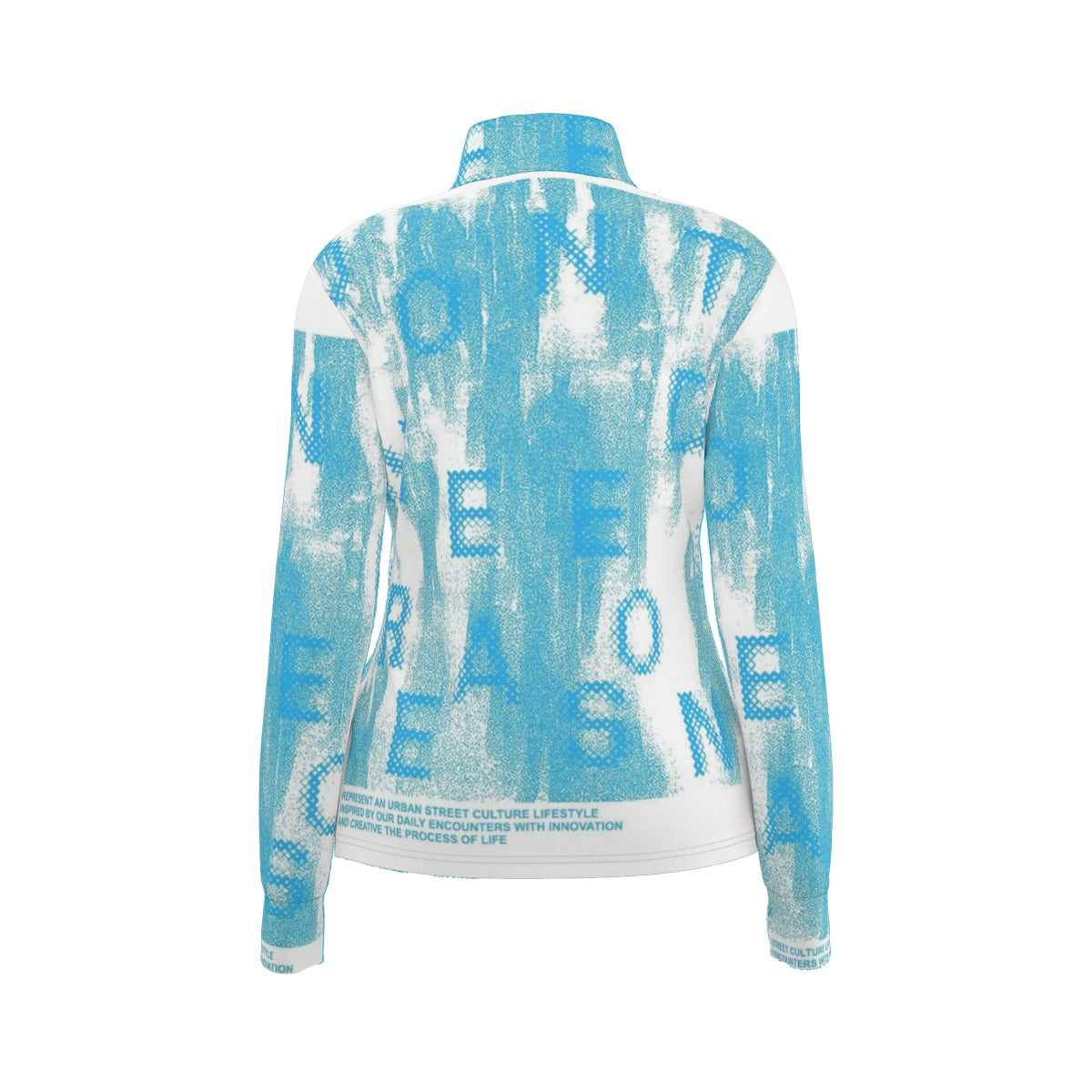 All-Over Print Women's Long Sleeve Thumbhole Jacket