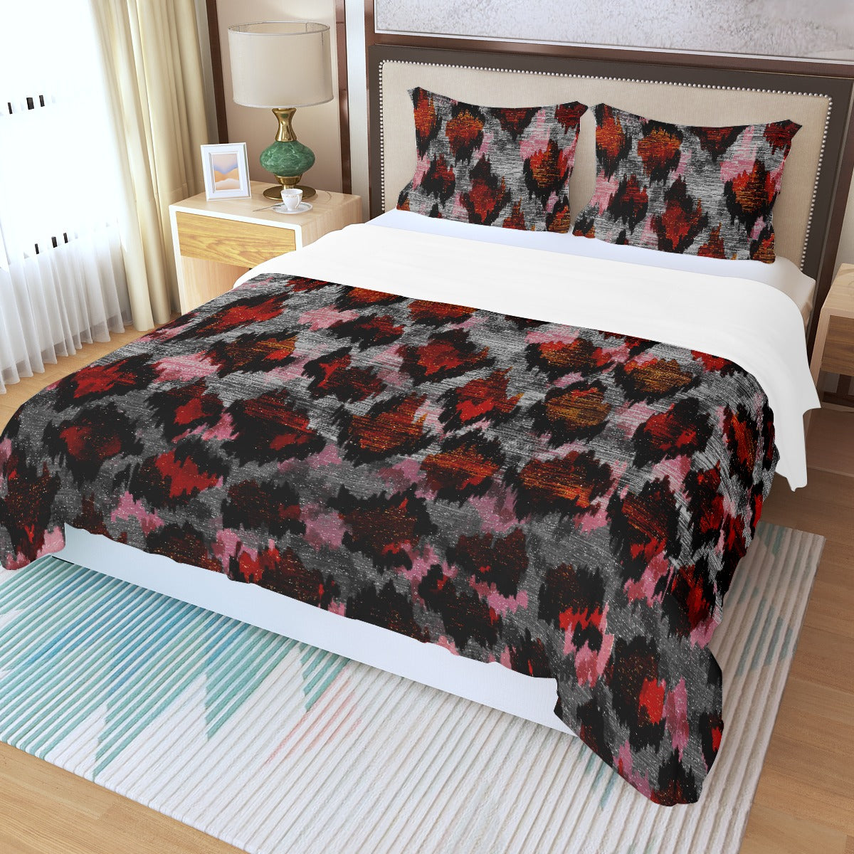 Three Piece Duvet Cover Set