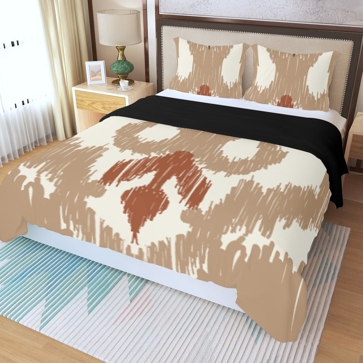 Three Piece Duvet Cover Set