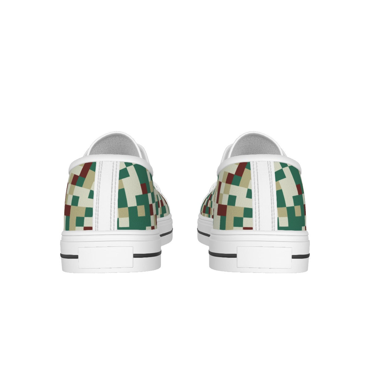 Women's White Sole Canvas Shoes