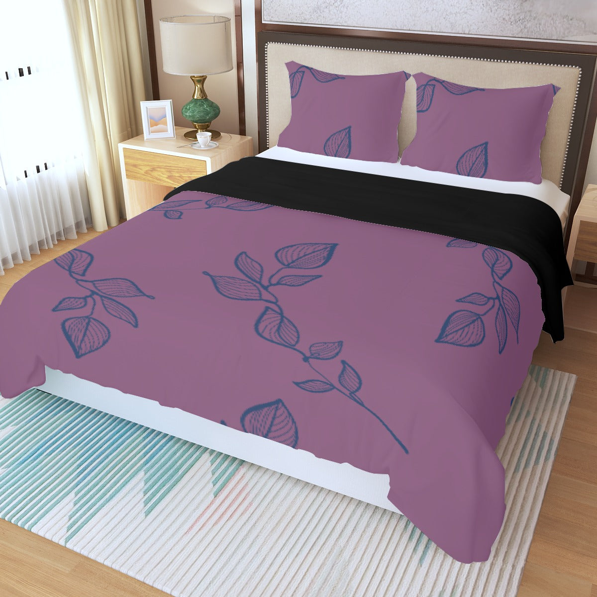 Three Piece Duvet Cover Set