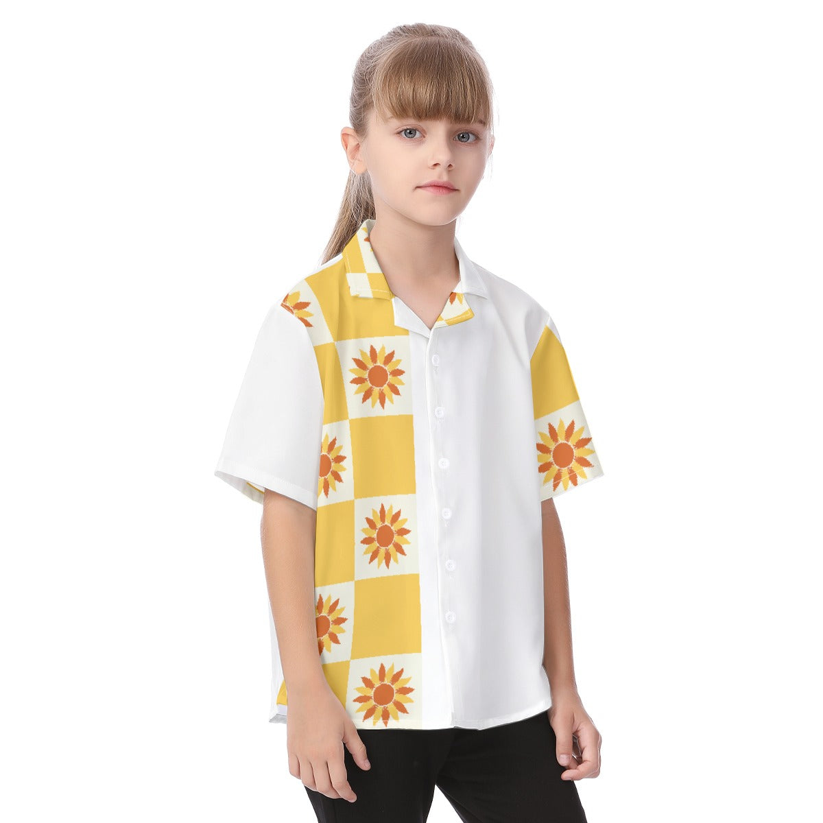 Kid's Hawaiian Vacation Shirt | 115GSM Cotton poplin