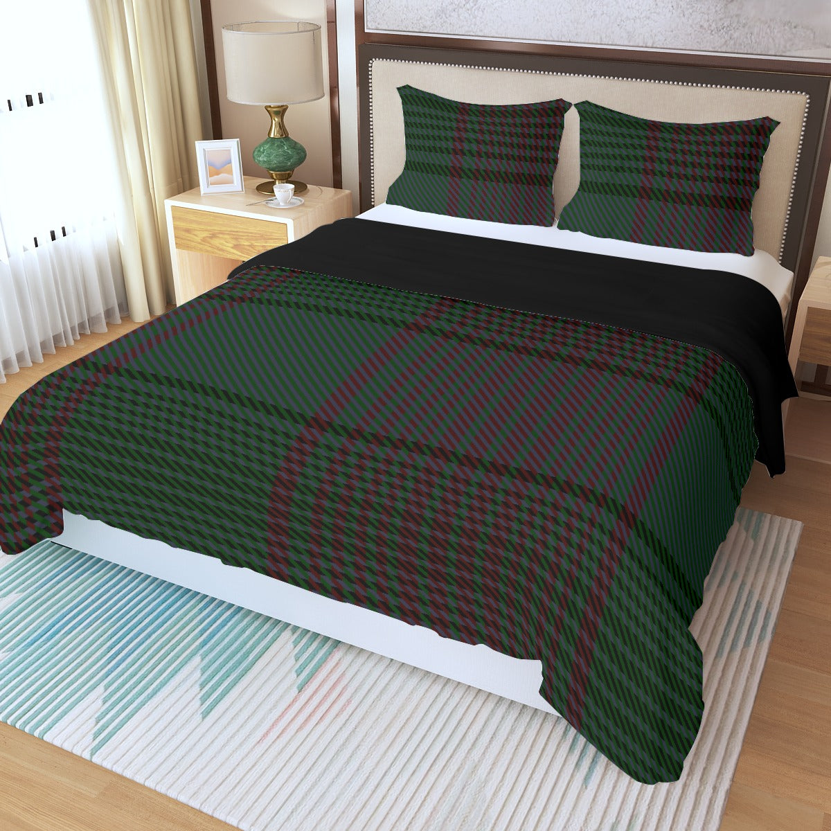 Three Piece Duvet Cover Set