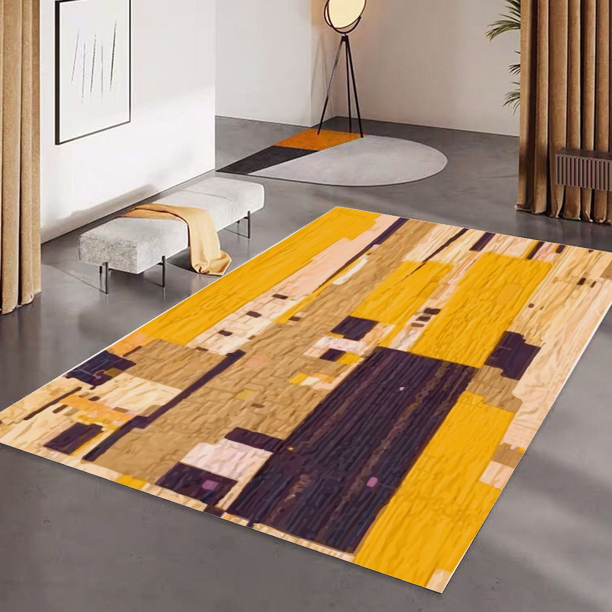 Foldable Rectangular Floor Mat