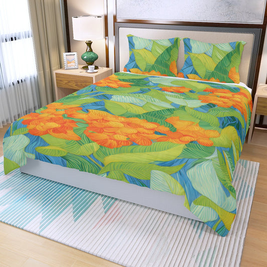 Three Piece Duvet Cover Set