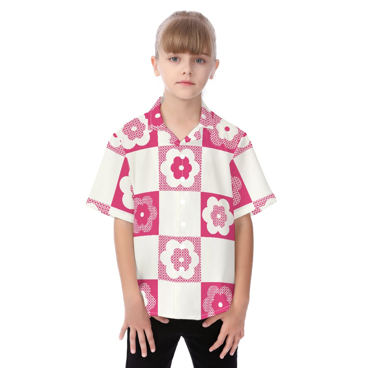 Kid's Hawaiian Vacation Shirt | 115GSM Cotton poplin