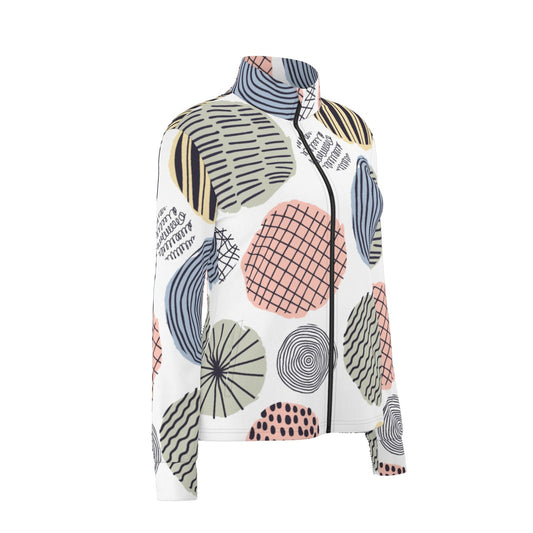 All-Over Print Women's Long Sleeve Thumbhole Jacket