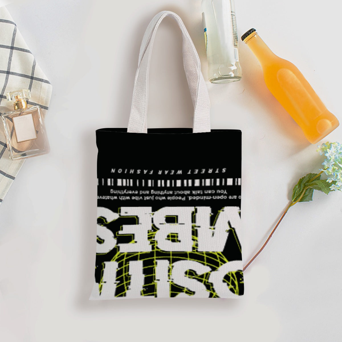 Double-Sided Printed Canvas Bag