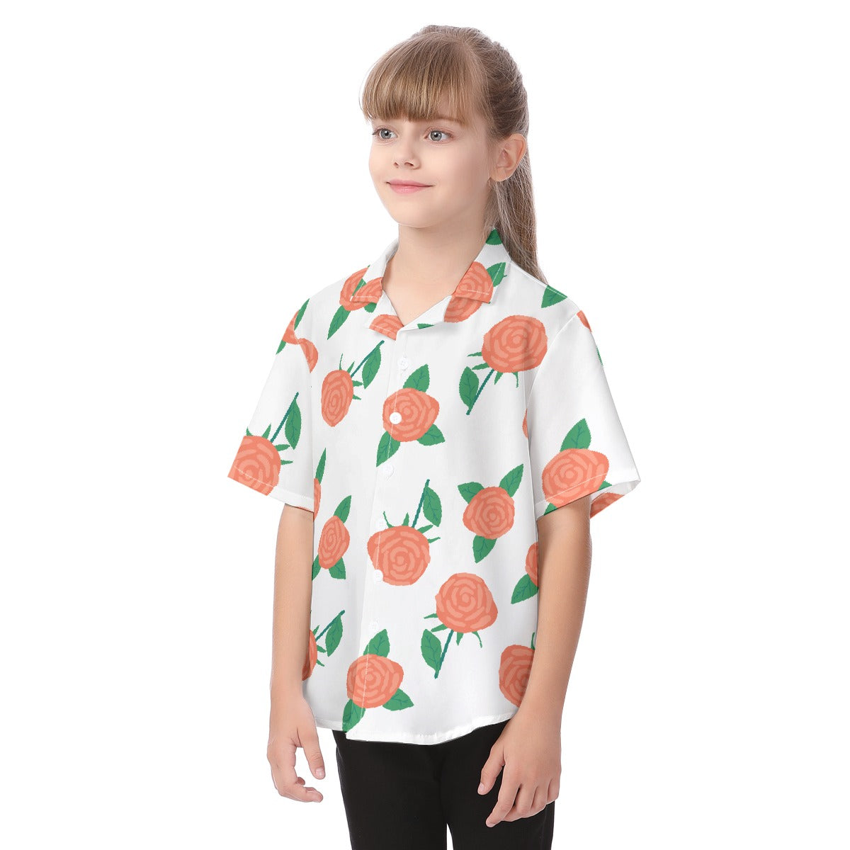 Kid's Hawaiian Vacation Shirt | 115GSM Cotton poplin