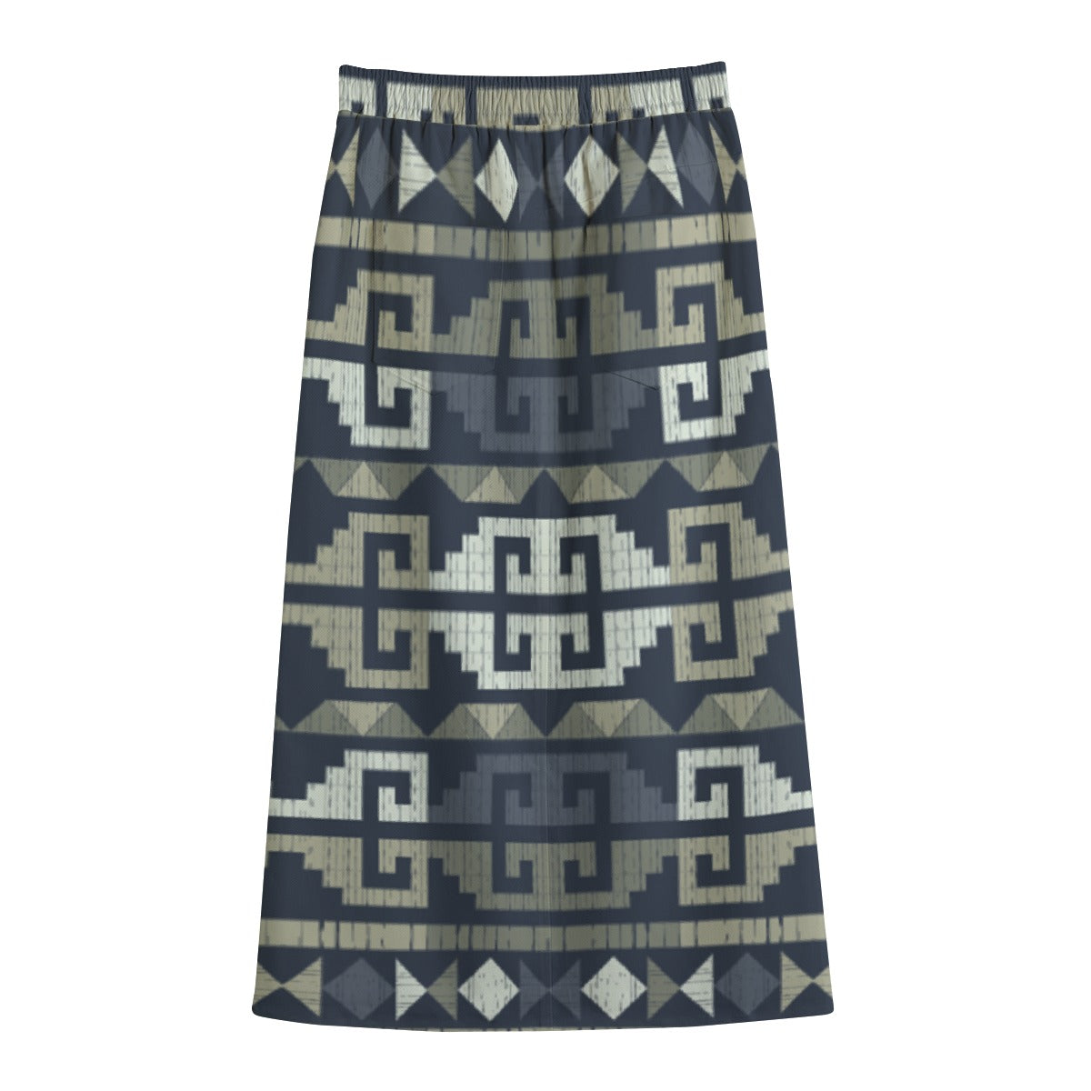 Women's Front Mid-slit Skirt | 245GSM Cotton