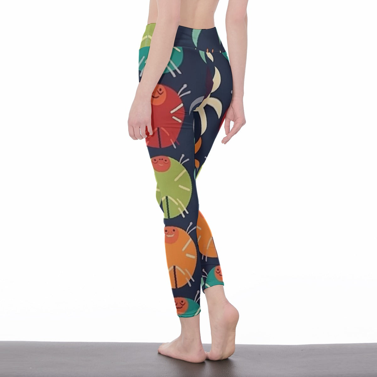 High Waist Leggings | Side Stitch Closure