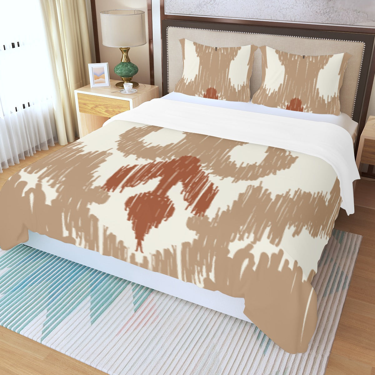 Three Piece Duvet Cover Set