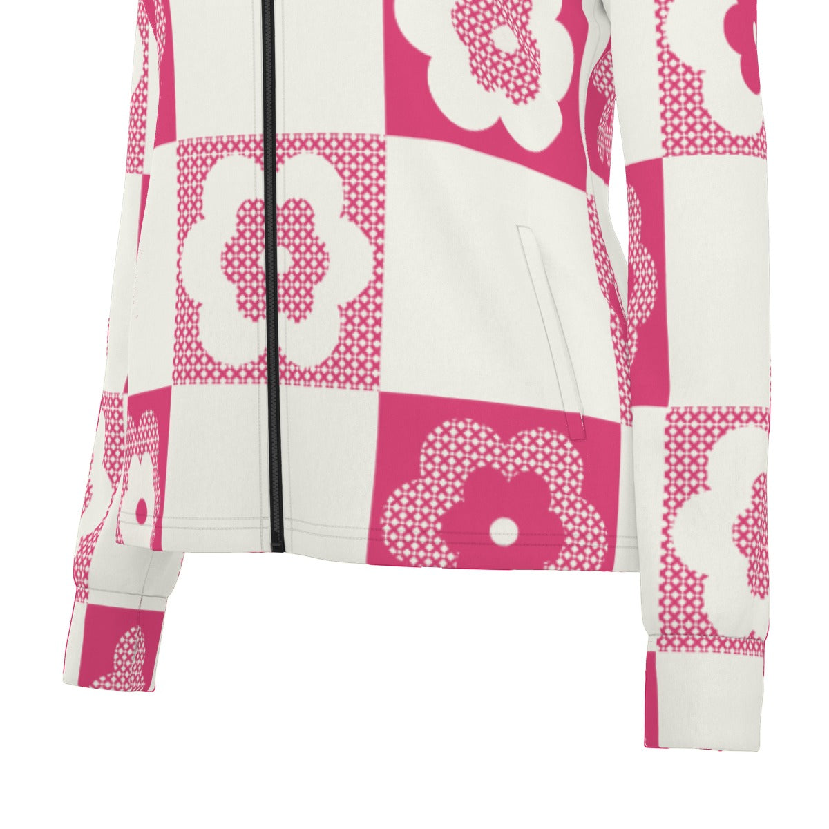 All-Over Print Women's Long Sleeve Thumbhole Jacket