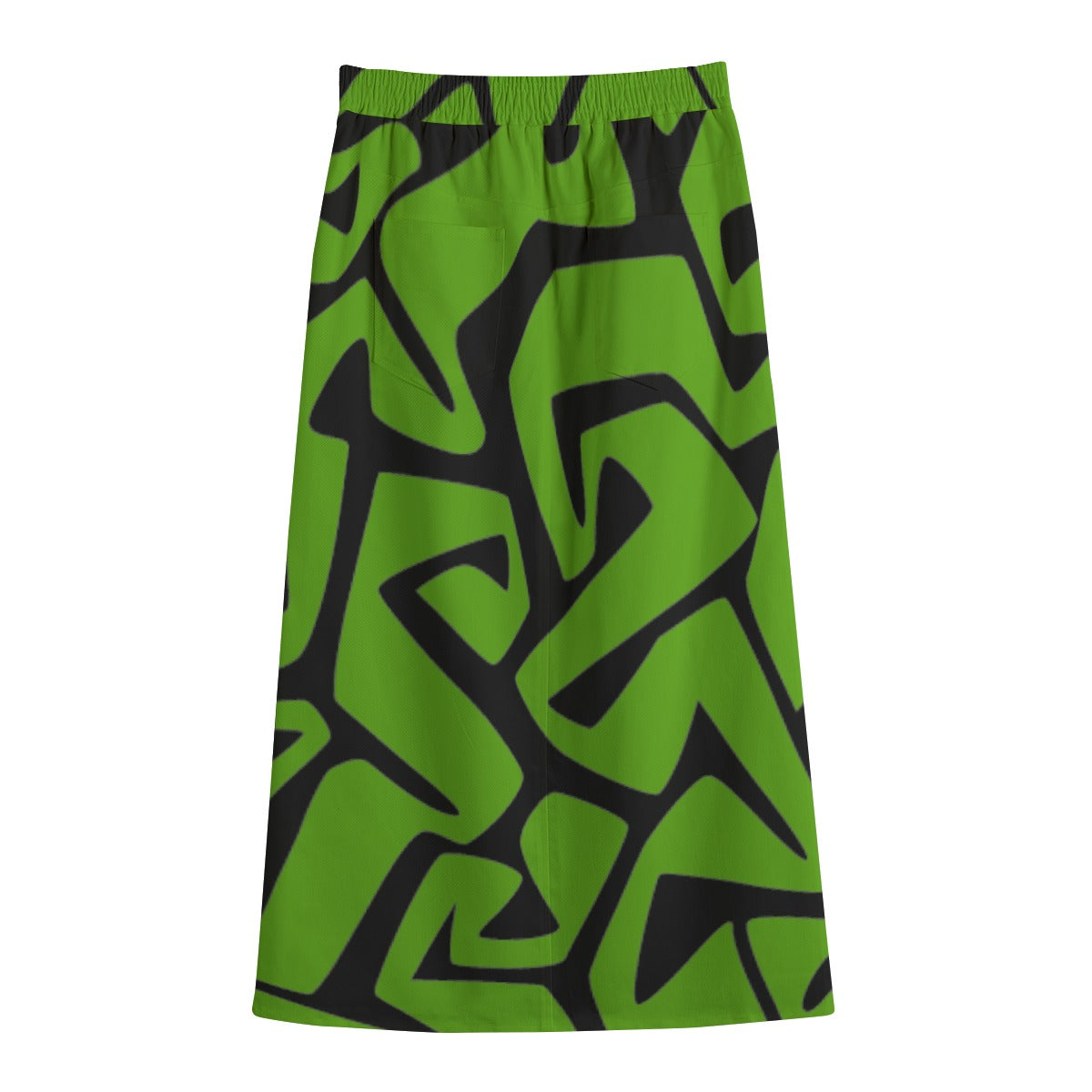 Women's Front Mid-slit Skirt | 245GSM Cotton