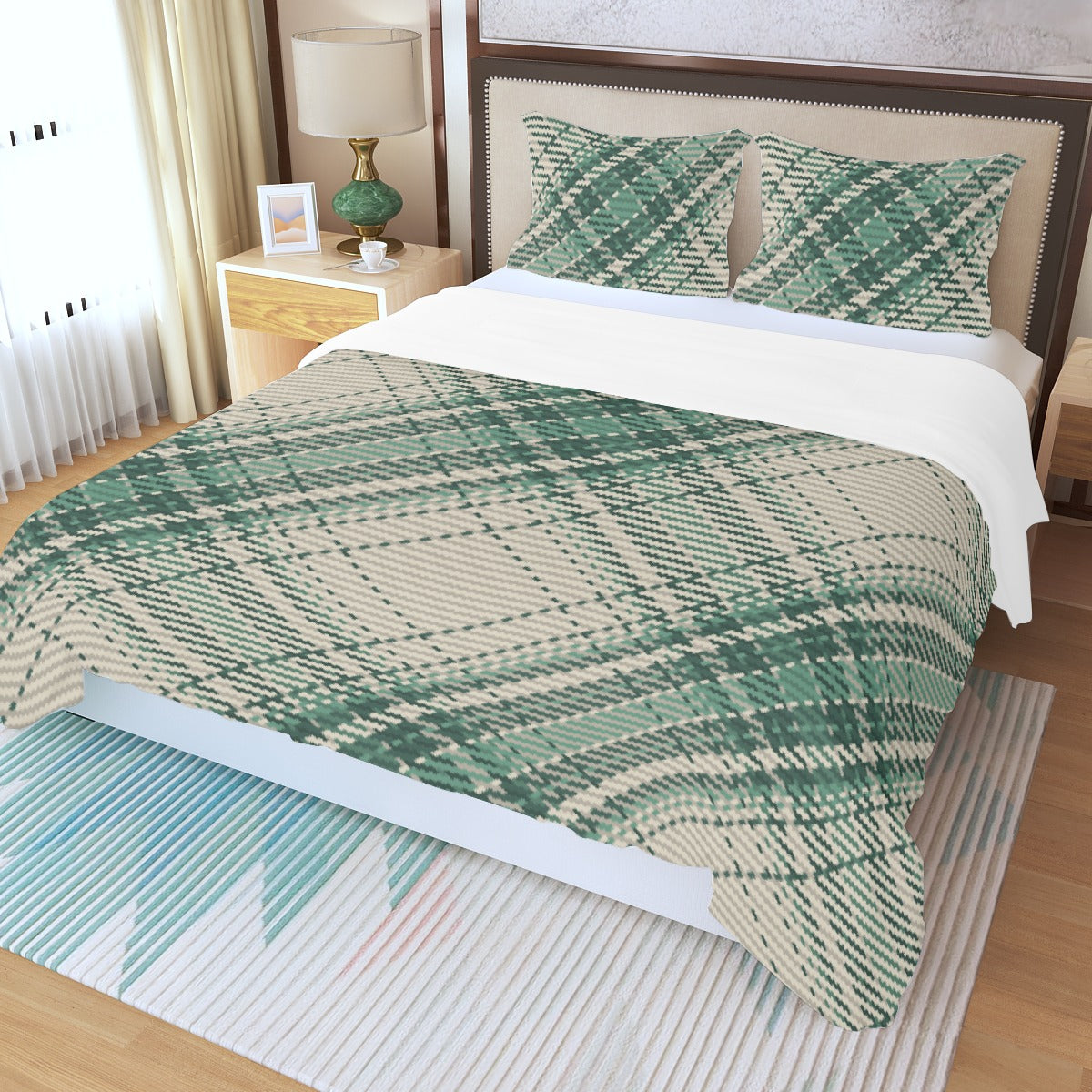 Three Piece Duvet Cover Set