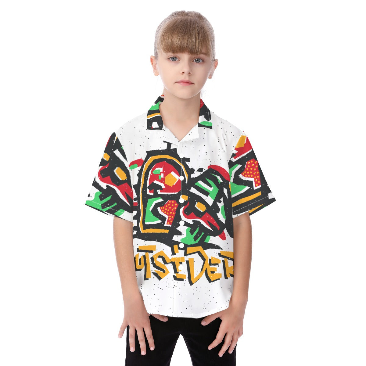 Kid's Hawaiian Vacation Shirt | 115GSM Cotton poplin