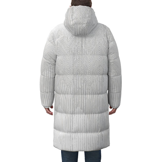 Unisex Long Down Jacket