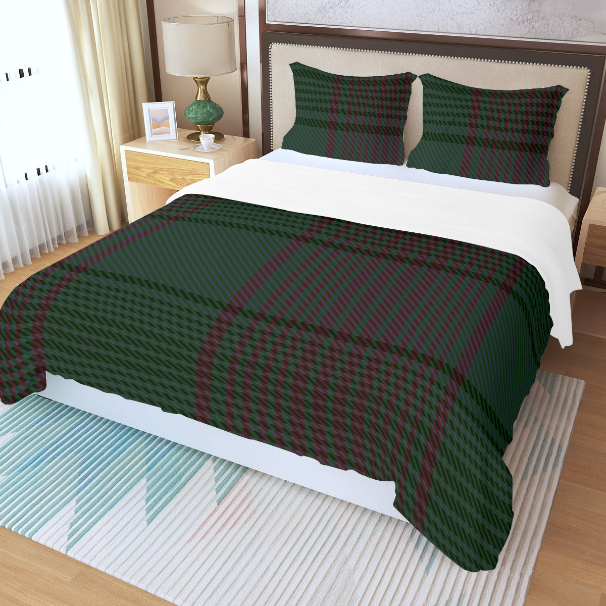 Three Piece Duvet Cover Set