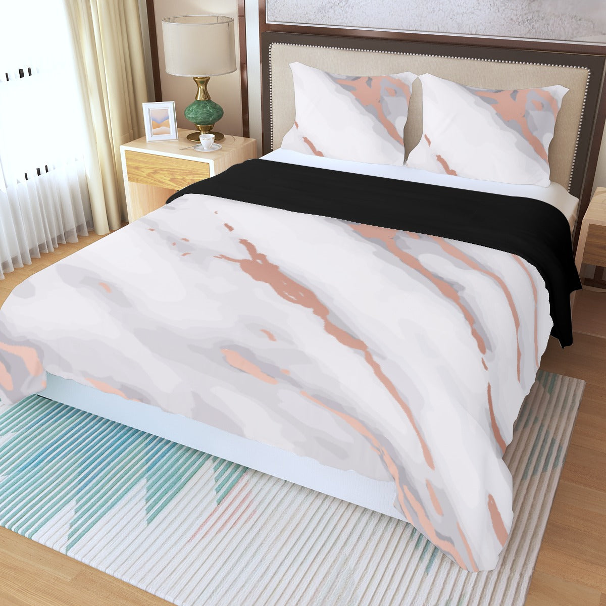 Three Piece Duvet Cover Set