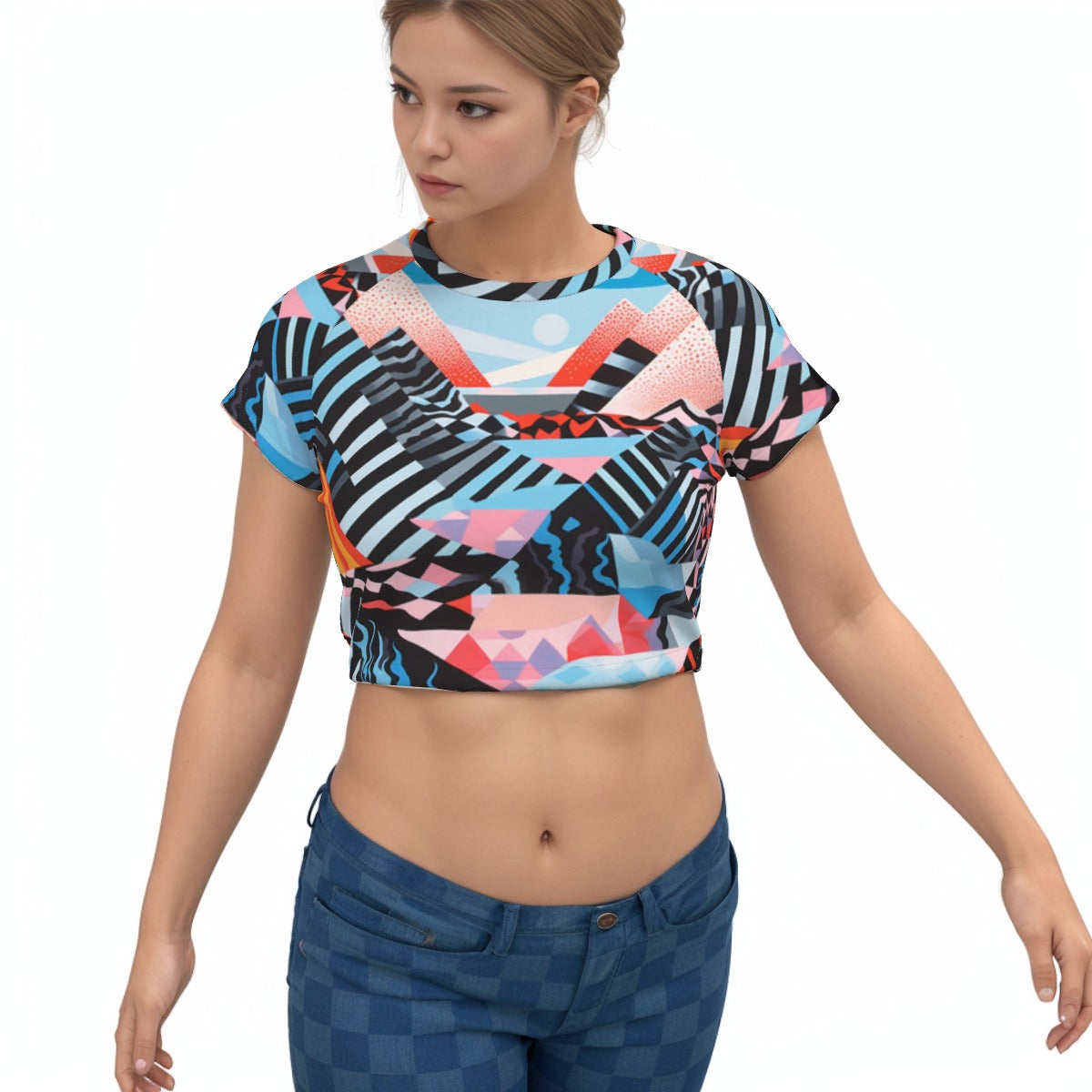 Raglan Cropped T-shirt