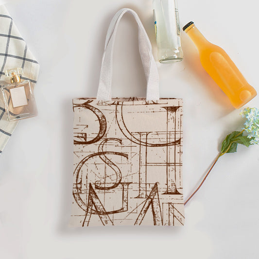 Double-Sided Printed Canvas Bag