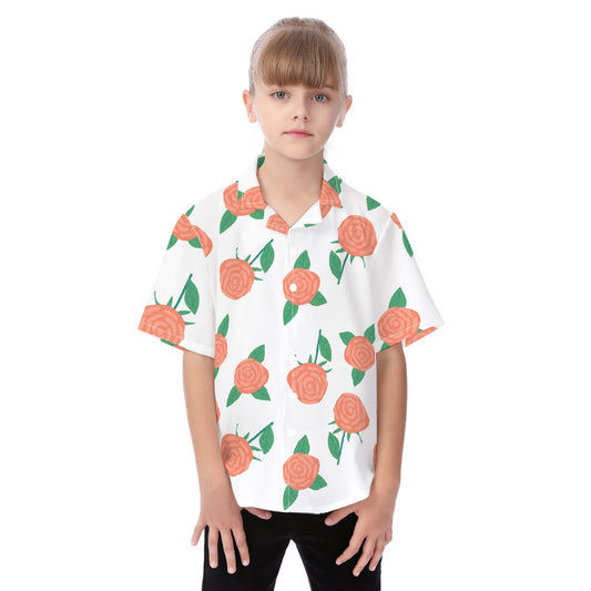 Kid's Hawaiian Vacation Shirt | 115GSM Cotton poplin